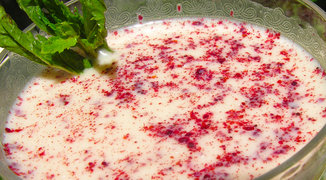 A savory yogurt drink, not for everyone