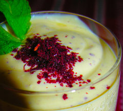 Yogurt Dessert with Sapa, Sumac, Coffee and Honey
