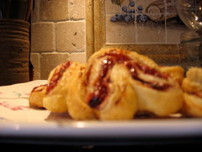 Plum Pucker Jam and Elephant Ears