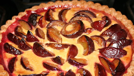 Tarte aux Quetsches (Italian Plum Tart)