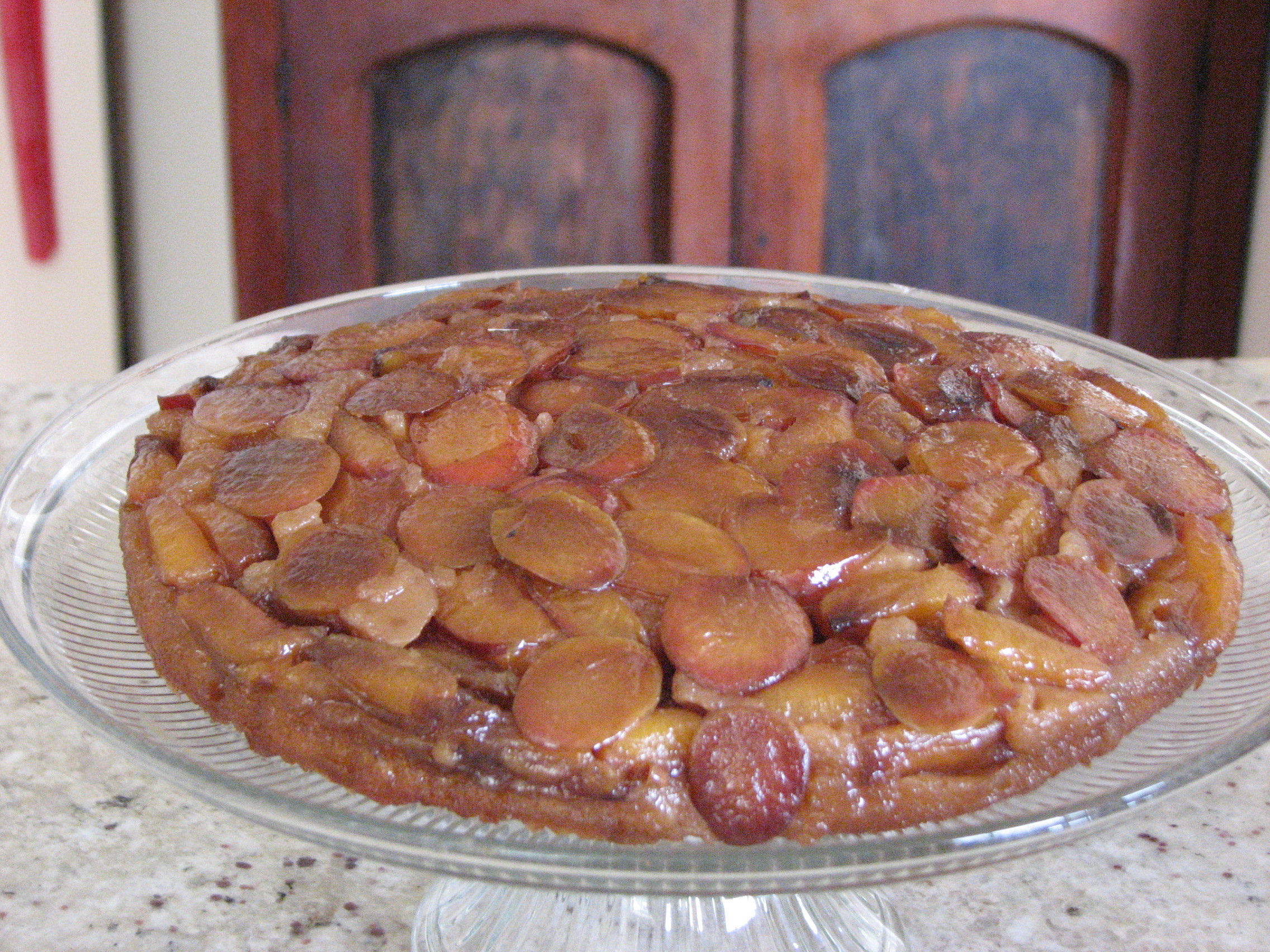 Plum Upside-down Cake