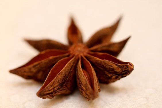 Sugar Plum Sherbet with Star Anise