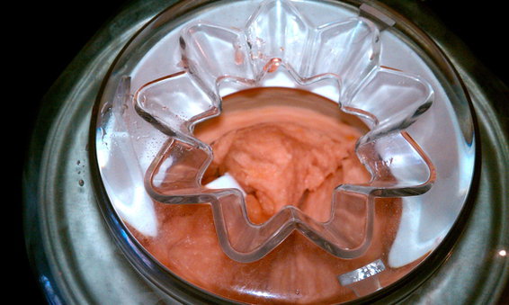 Plum Prosecco Sorbet