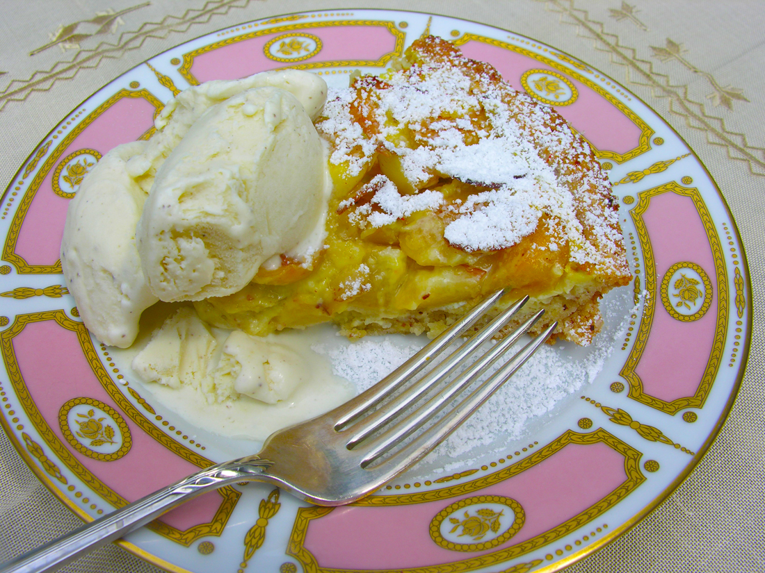 Dancing with Sugar Plums: visions for a golden plum cake from  dreamland