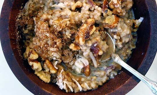 Steel Cut Oats Mash Up