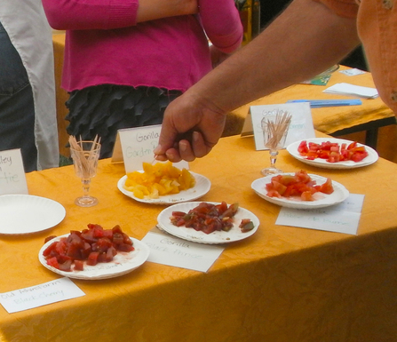 Heirloom Tomato and Mango Lassi with Ground Sumac