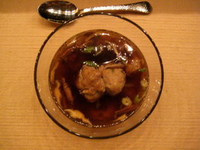 Meat-so ball soup