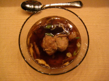 Meat-so ball soup