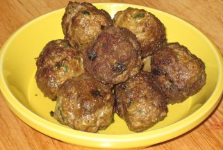 Moroccan Lamb Meatballs 