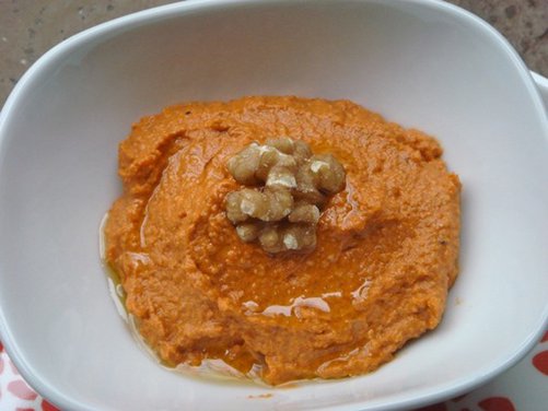 Red Pepper Walnut Dip