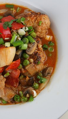 Pork Meatballs in Coconut Curry