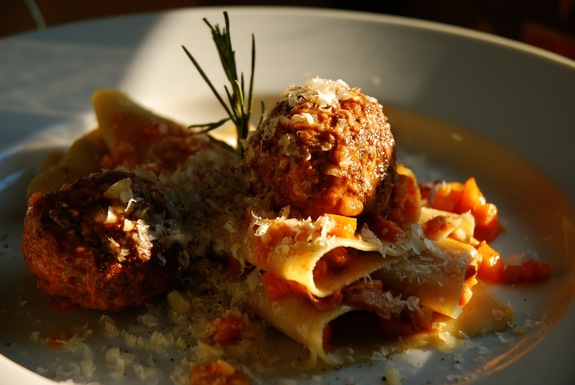 Meatballs Emilia-Romagna with Pasta Sheets