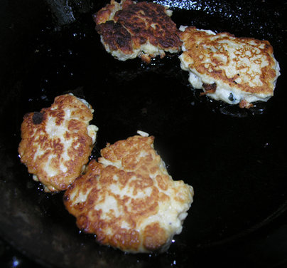 Rustic grilled corn frybread 