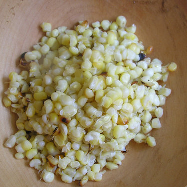 Rustic grilled corn frybread 