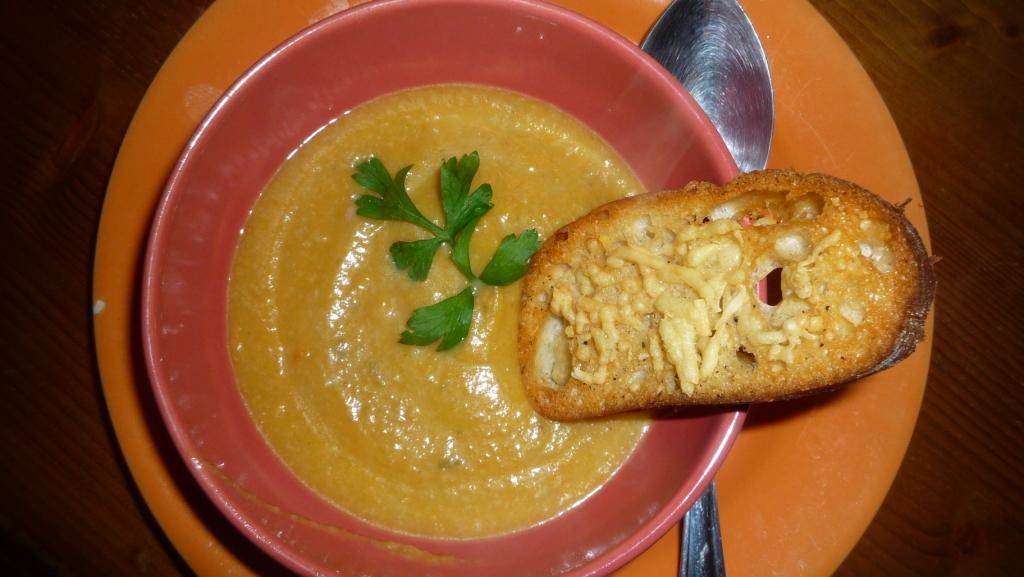 Mushroom Pumpkin soup