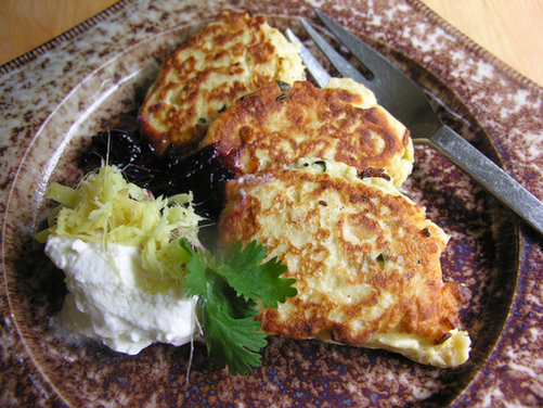 Rustic grilled corn frybread 