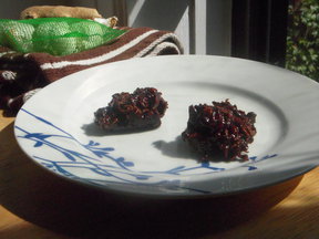 “Fudgy” No Bake Chocolate Oatmeal Cookies