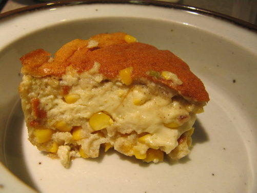 Summer Corn Soufflé with Chipotle and Lime