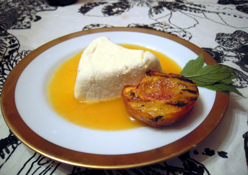 Limoncello Coeur à la Crème with Peach Rosé Sauce (inspired by Sunchowder)