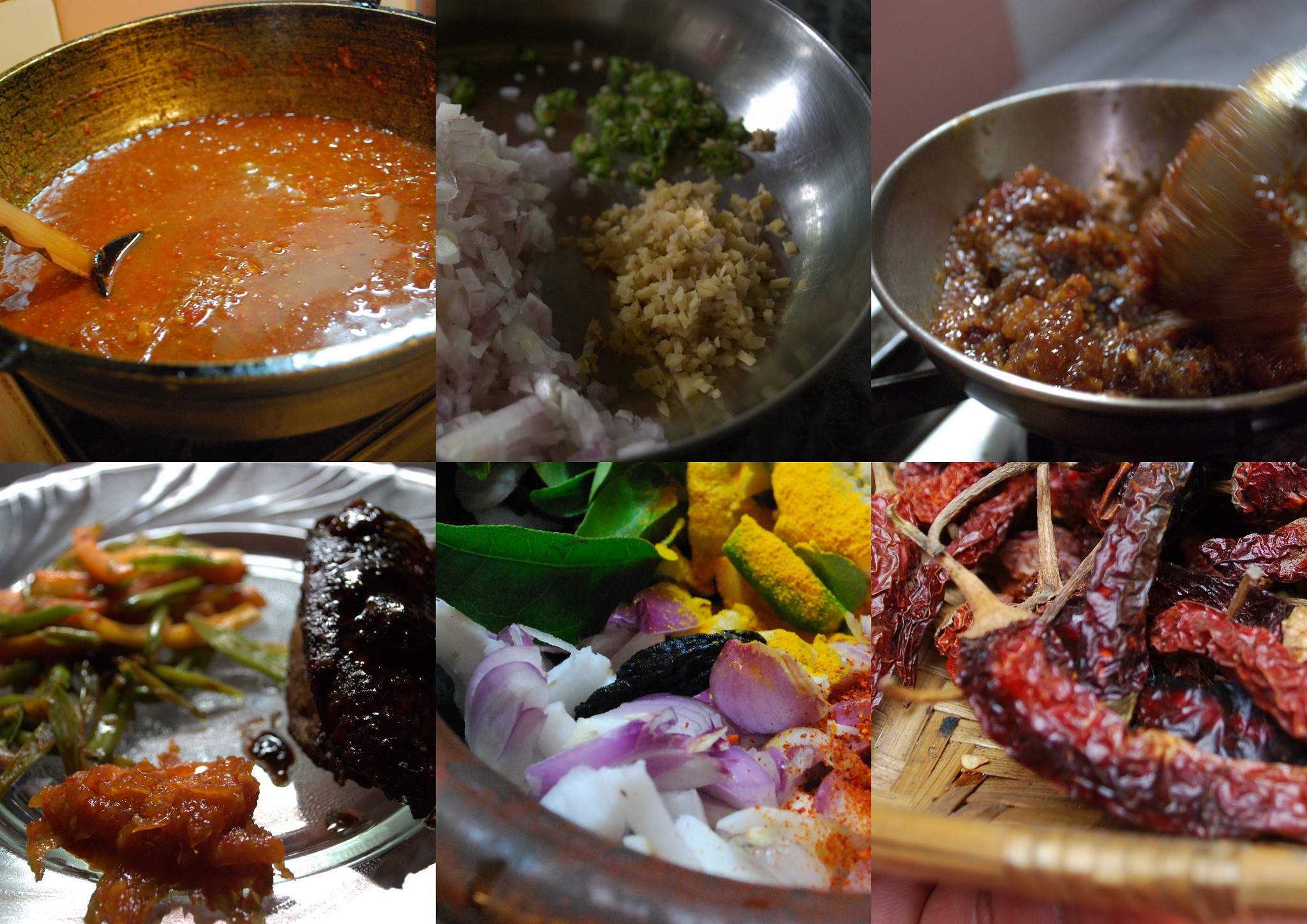 Inji Curry(sweet and sour ginger sauce.) 