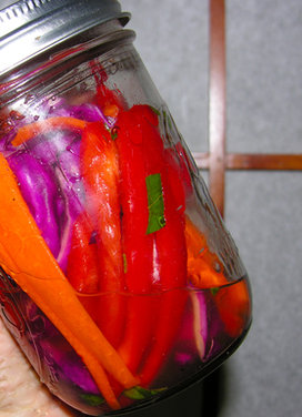 Pack a peck of voilà, pickled peppers