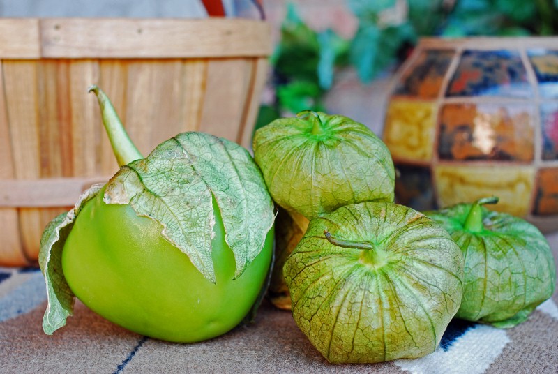 Monster Stuffed Poblano Peppers with Tomatillo Salsa