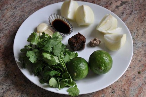 Tamarind, Lime and Cilantro Sauce