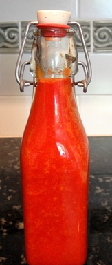Fresh Sriracha (aka, home made 'Rooster')