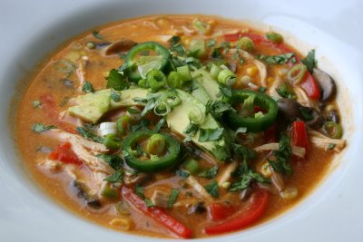 Curried Chicken Noodle Soup