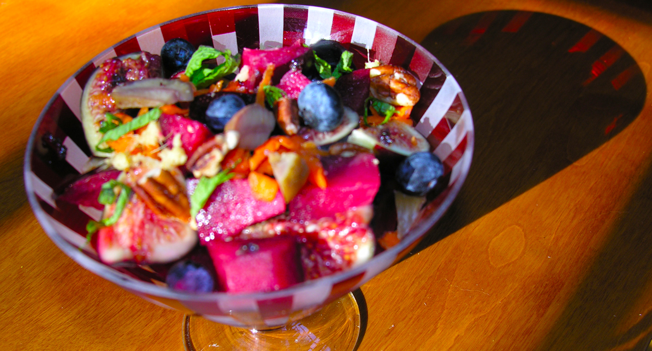 A Charoset-inspired sweet relish