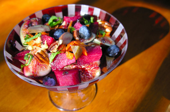 A Charoset-inspired sweet relish