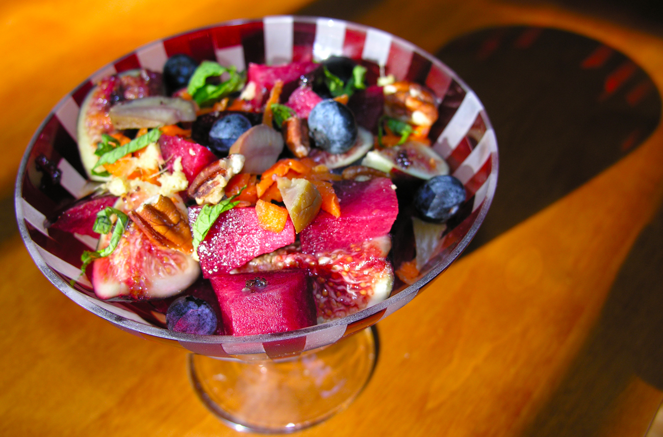 A Charoset-inspired sweet relish