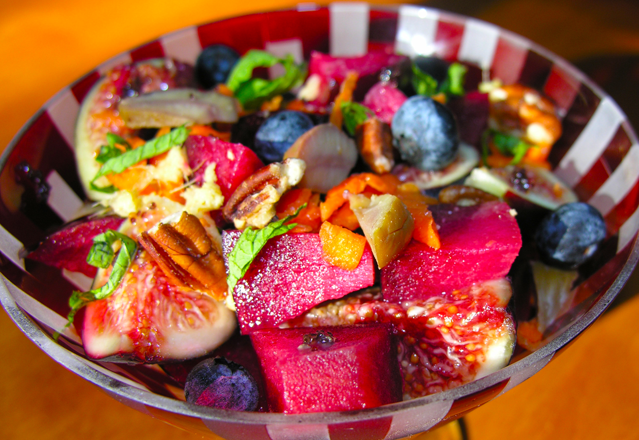 A Charoset-inspired sweet relish