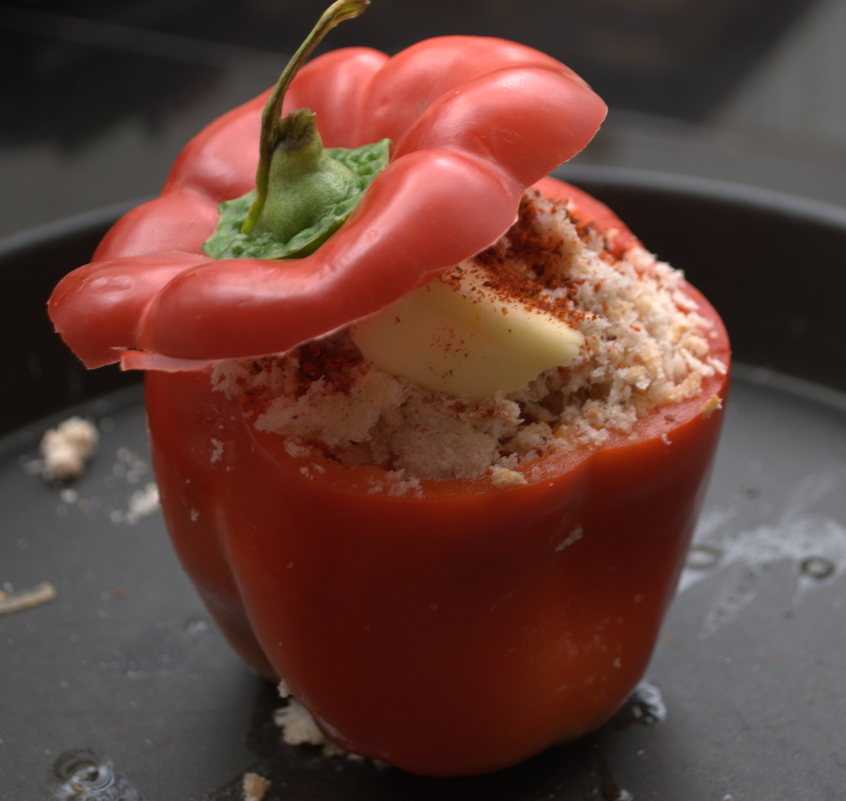 Stuffed Red  Peppers ,Creole.