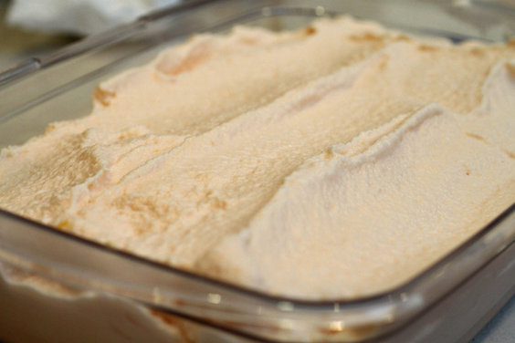 Melon-Orange Blossom Gelato