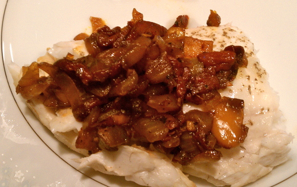 Onion and Red Pepper Confit