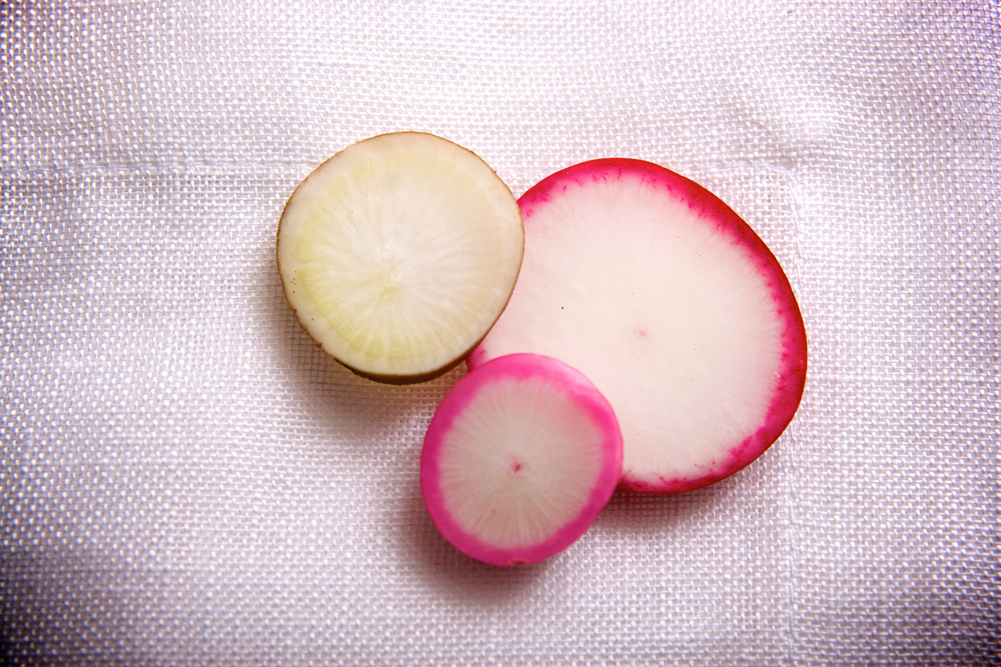 Farro Salad with Summer Beans, Radishes & Rosemary Oil 