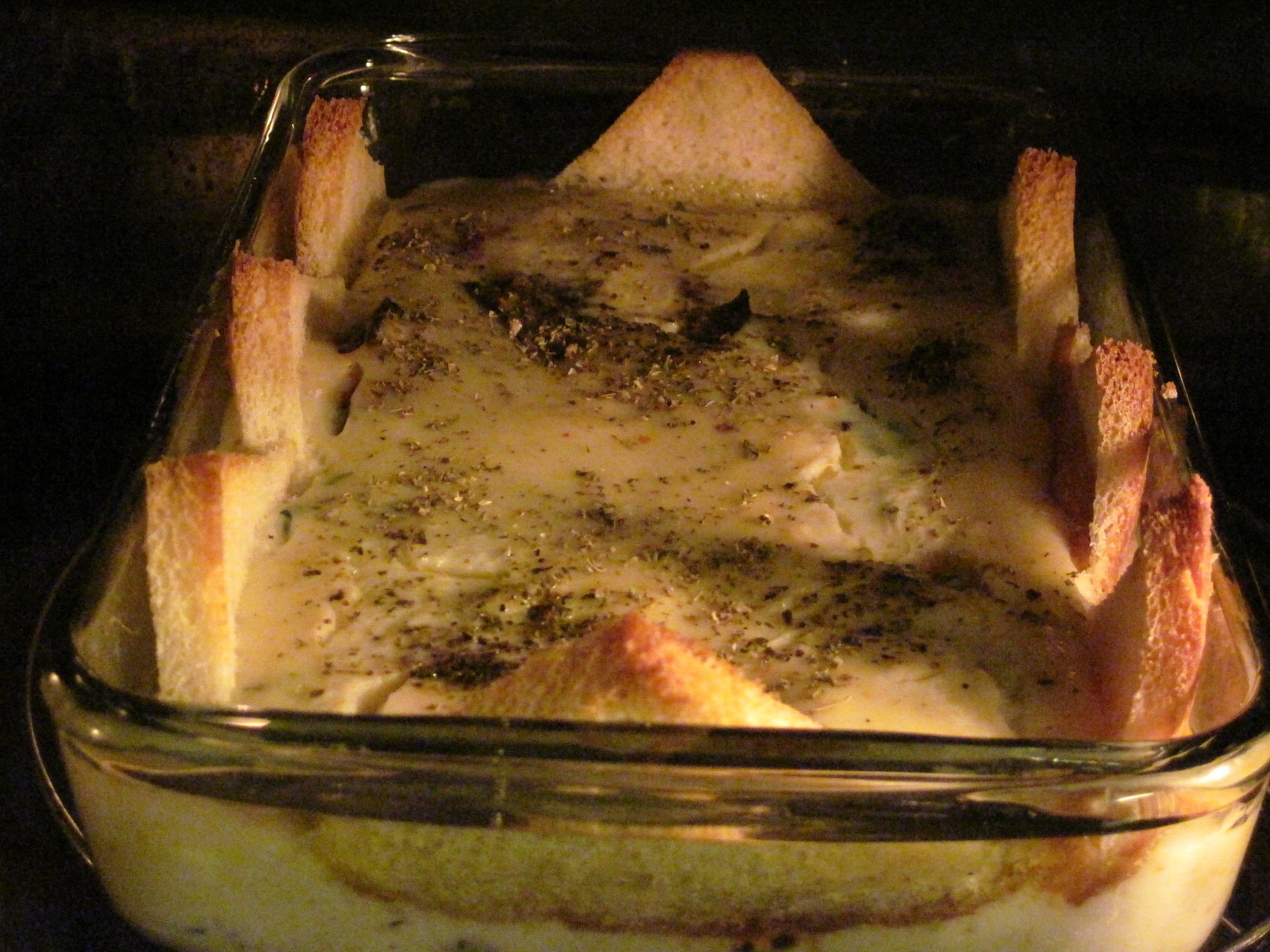 Baked Curried Aubergine