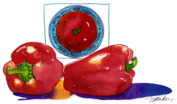 NTR's Red Pepper Soup