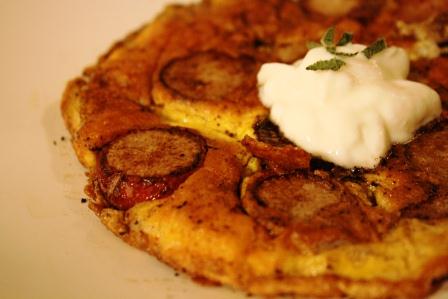 Curried Radish Omelet