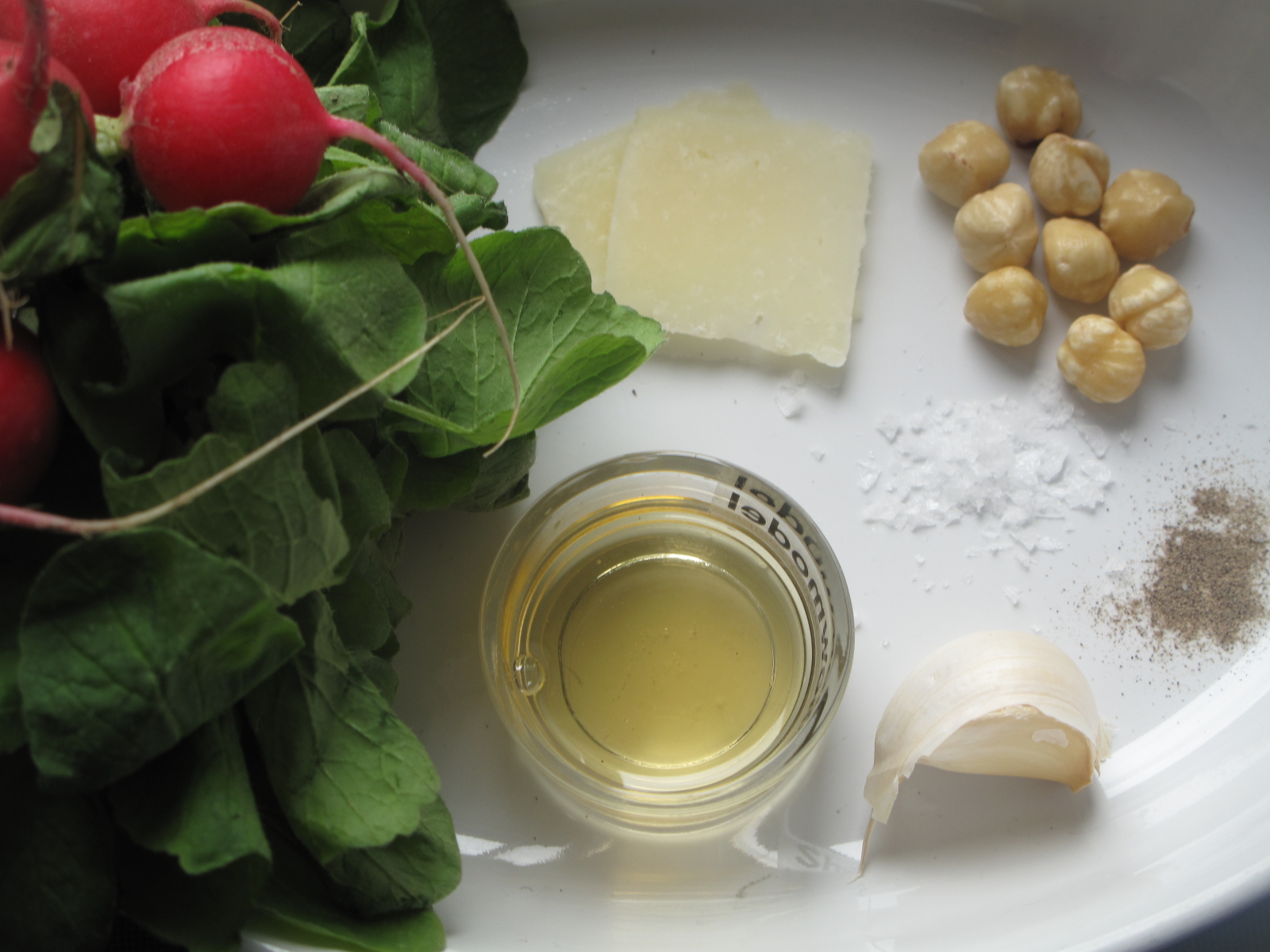 Radish leaf hazelnut pesto Recipe on Food52