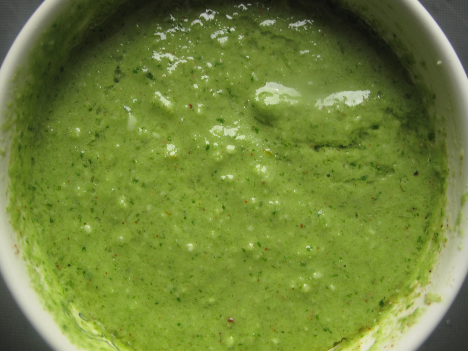 Radish leaf hazelnut pesto