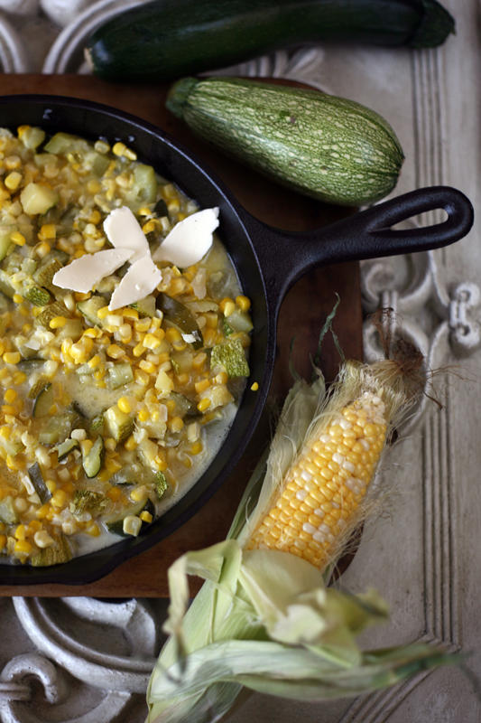Calabacitas con Elote (Zucchini with Corn)