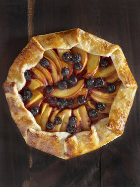 Blueberry & Peach Galette