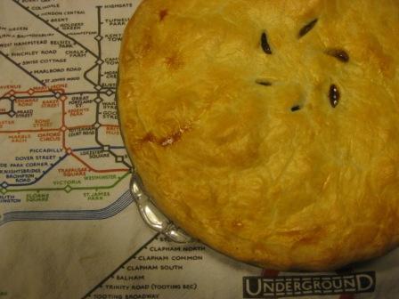 Savory sausage and potato pie