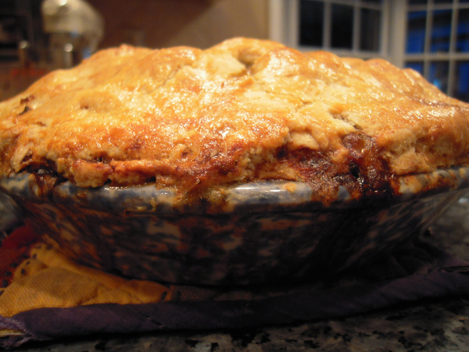 Chicken and Kielbasa Pie 