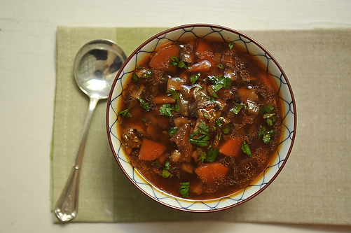 Mushroom Barley Soup