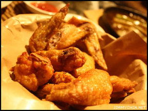 Oven Fried Spicy Chicken Wings