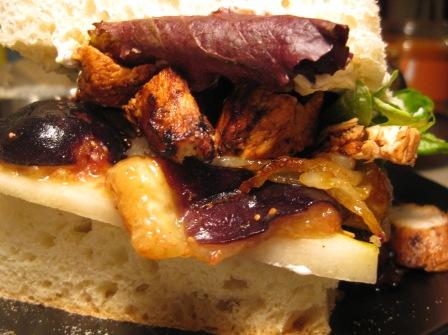 Fall Fig and Chicken Sandwich