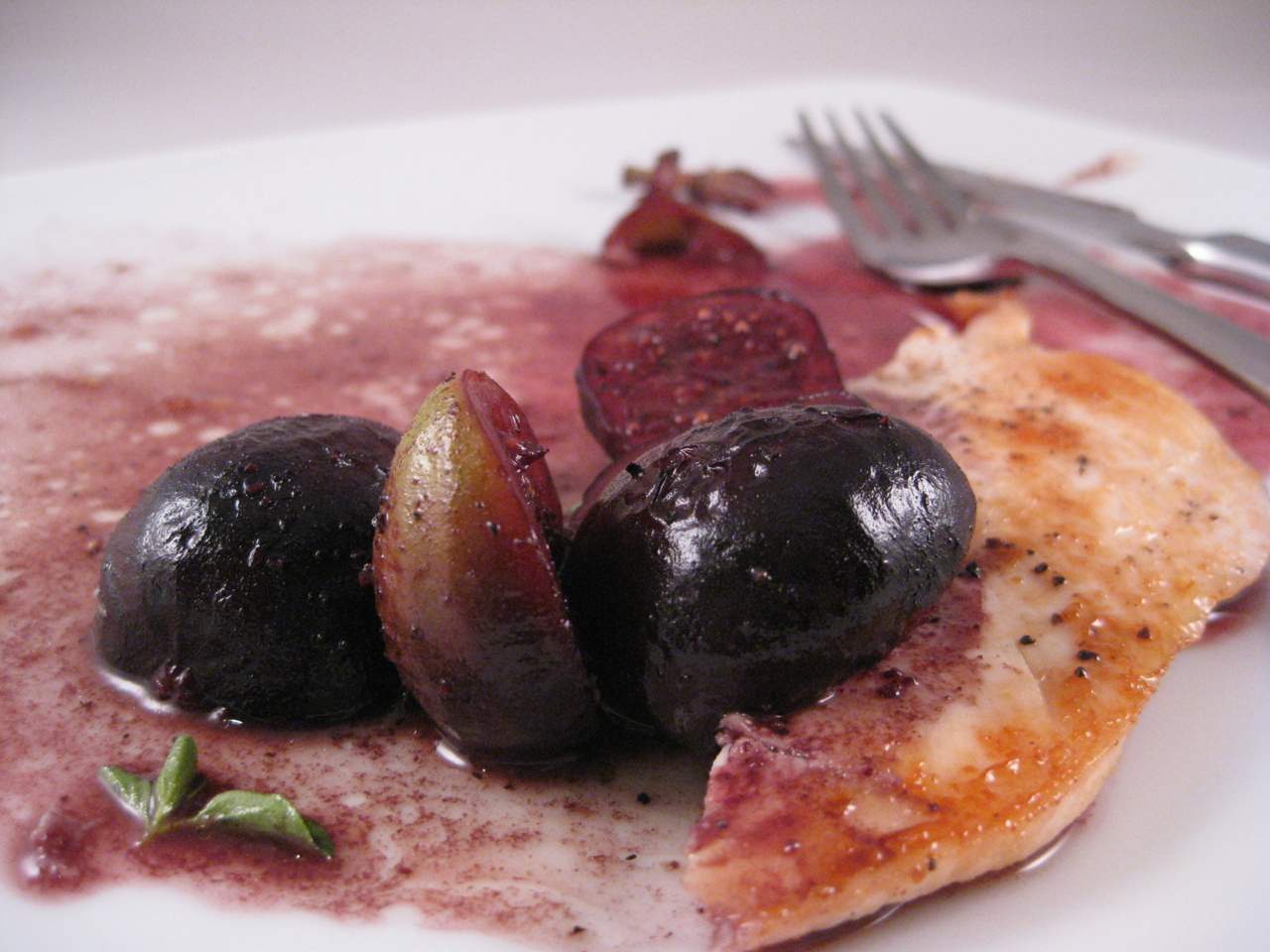 Chicken with Figs, Wine & Honey